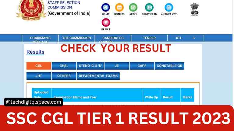 @ssc.nic.in SSC CGL Result 2023: Tier 1 Cut Off Marks, Merit List ...