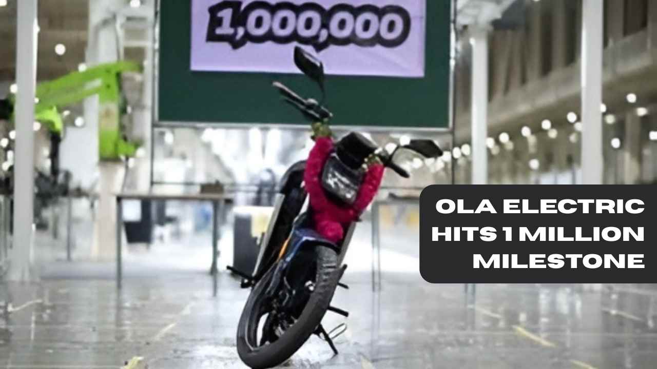 Ola Electric Hits 1 Million Milestone