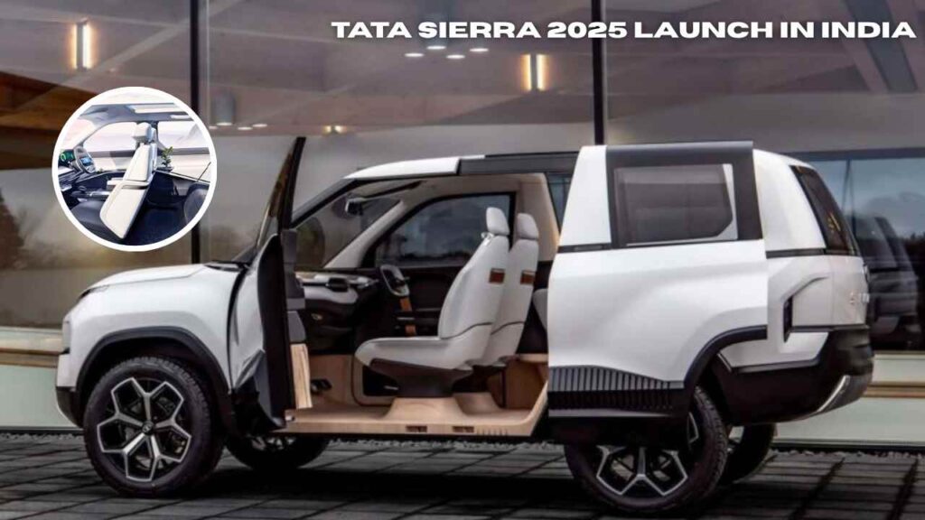 Tata Sierra 2025 Launch in India Multiple Seating Layouts, Features, and Expected Price Revealed