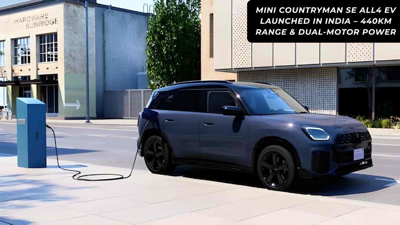 All-electric Mini Countryman SE All4 launched in India with JCW trim, dual-motor AWD, and 440km driving range