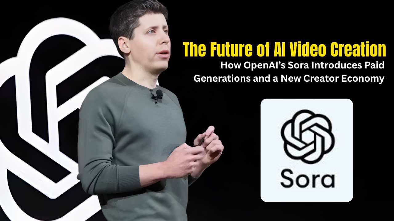 How OpenAI’s Sora Introduces Paid Generations and a New Creator Economy