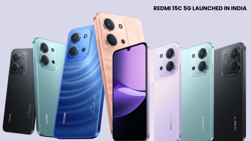 Redmi 15C 5G India Launch – Price, Features, Battery, Display, Specifications